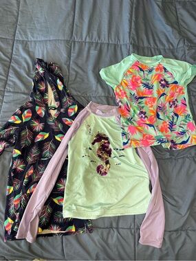 Girls Lands’ End Swim Cover Up & Swim Tops